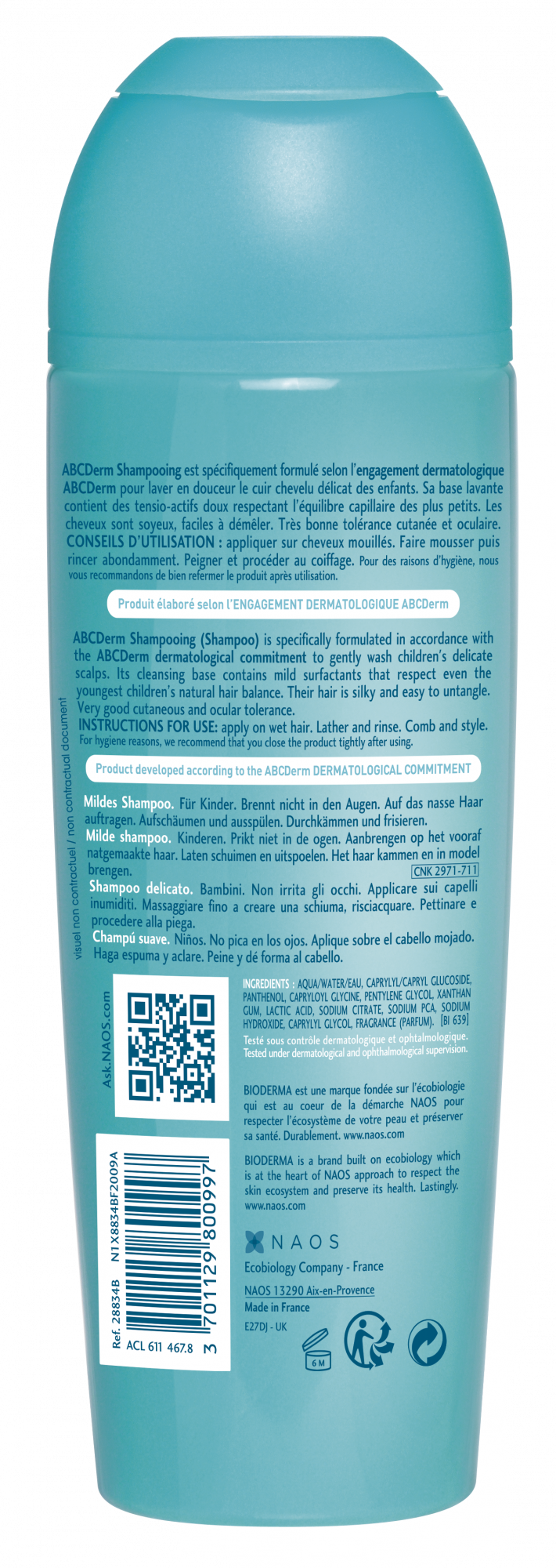 Bioderma shop shampoo baby